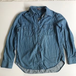 Vince denim button up